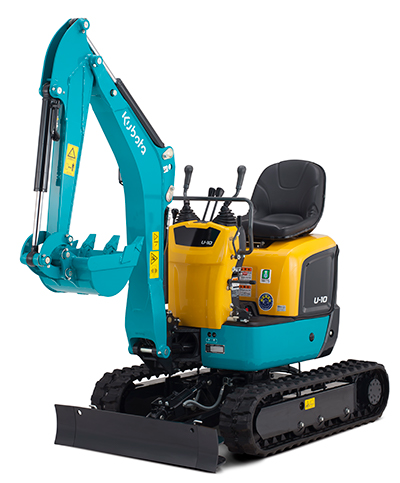 クボタ　ミニバックホー U-10-5 ミニショベル(0.022㎥)〔U-10-5/クボタ〕 | 株式会社トキワ